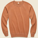 Supima Beach Crew Sweatshirt - Sienna - Save Khaki - STAG Provisions - Tops - Fleece / Sweatshirt