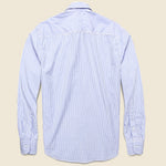 Striped Standard Shirt - Blue - Save Khaki - STAG Provisions - Tops - L/S Woven - Stripe