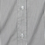 Striped Standard Shirt - Black - Save Khaki - STAG Provisions - Tops - L/S Woven - Stripe