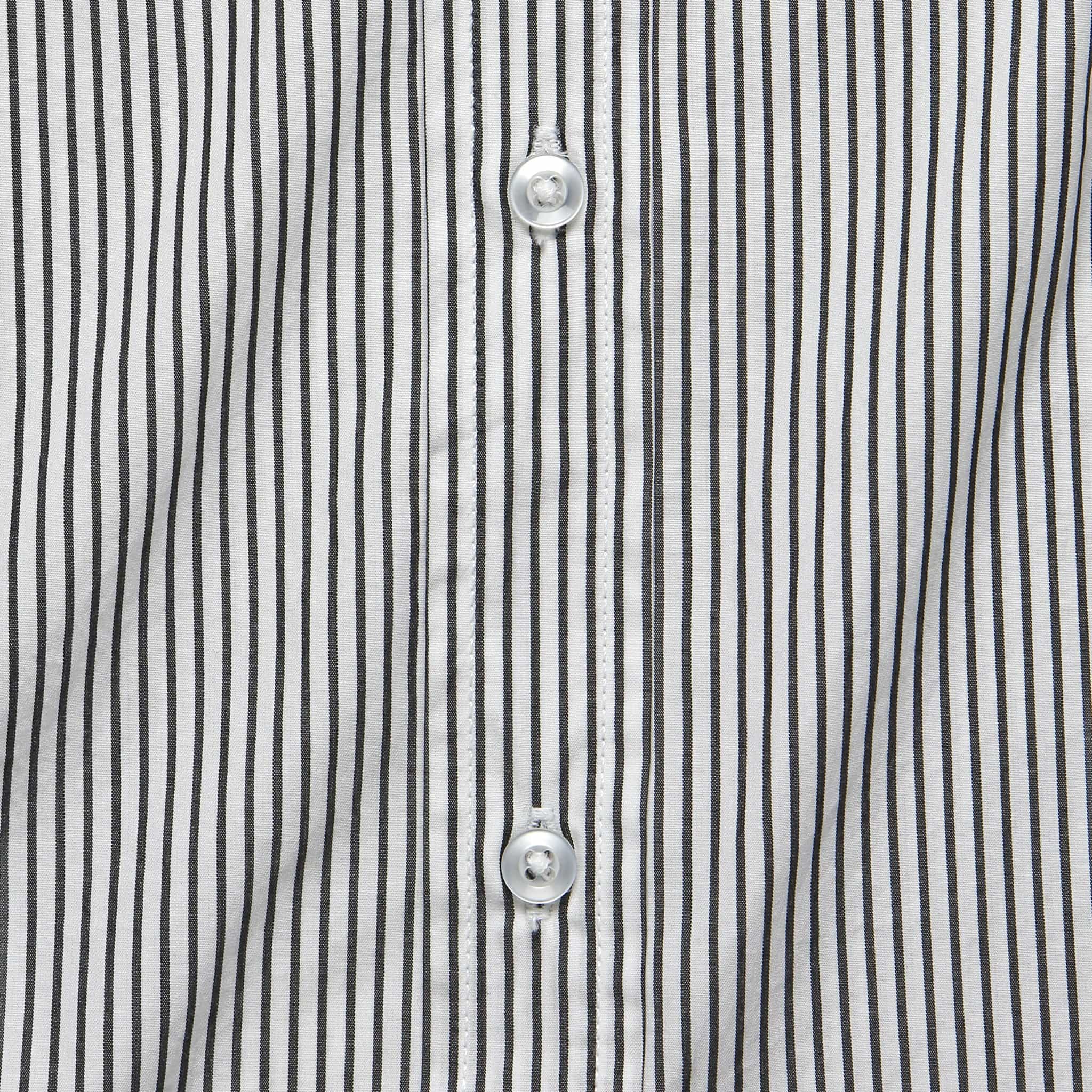 Striped Standard Shirt - Black - Save Khaki - STAG Provisions - Tops - L/S Woven - Stripe