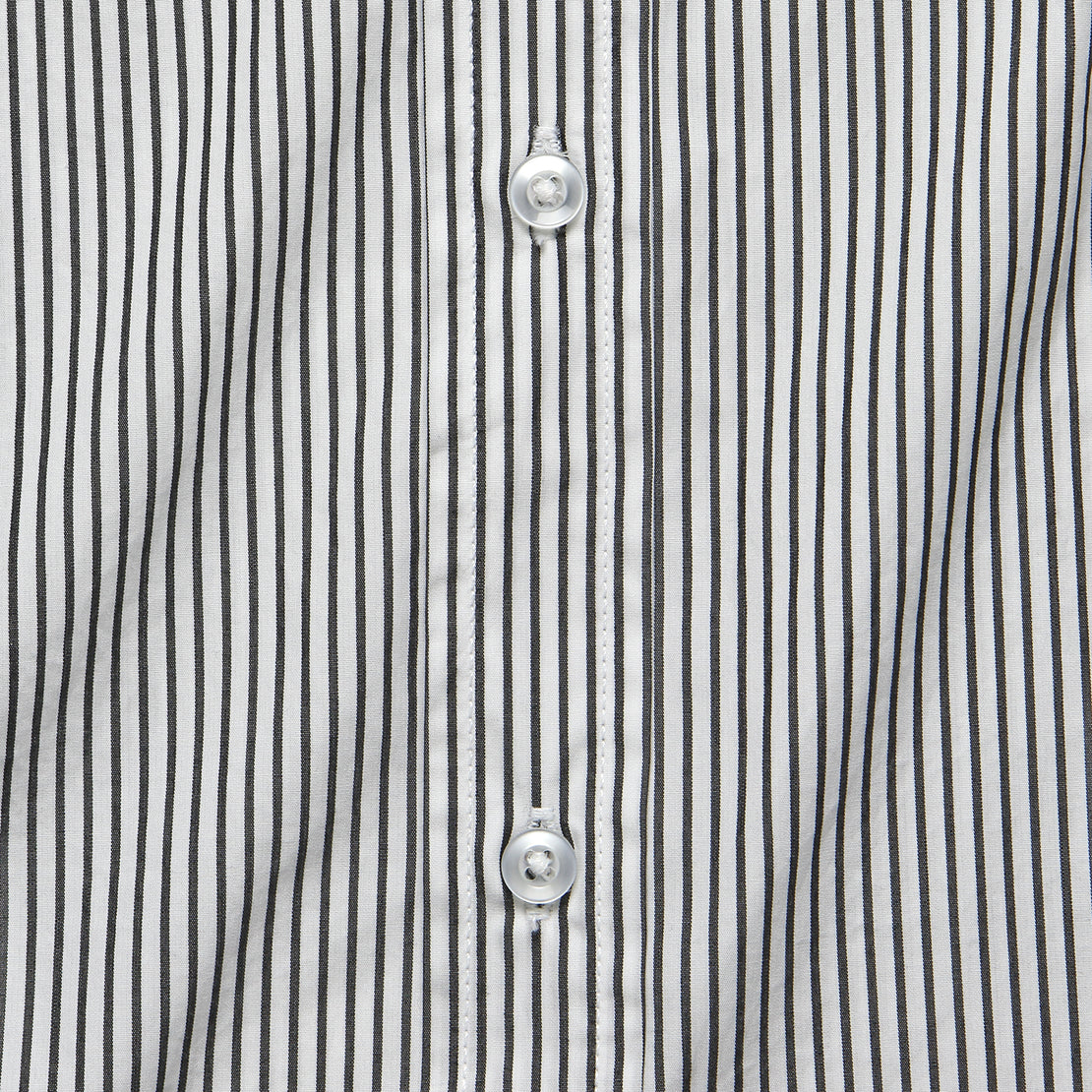 Striped Standard Shirt - Black
