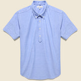 Chambray Popover Shirt - Light Blue - Save Khaki - STAG Provisions - Tops - S/S Woven - Solid