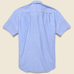 Chambray Popover Shirt - Light Blue - Save Khaki - STAG Provisions - Tops - S/S Woven - Solid