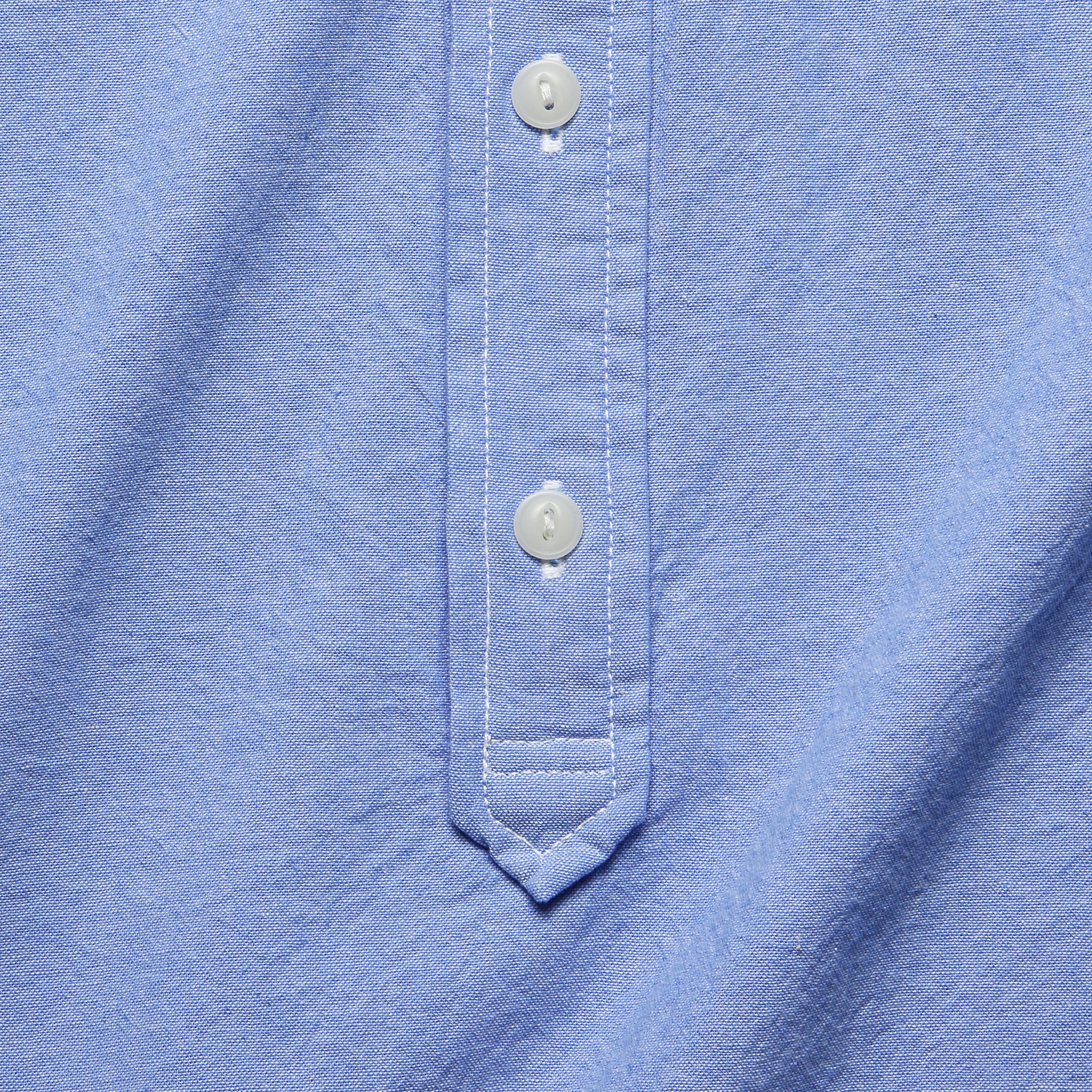 
                          Chambray Popover Shirt - Light Blue - Save Khaki - STAG Provisions - Tops - S/S Woven - Solid
                        