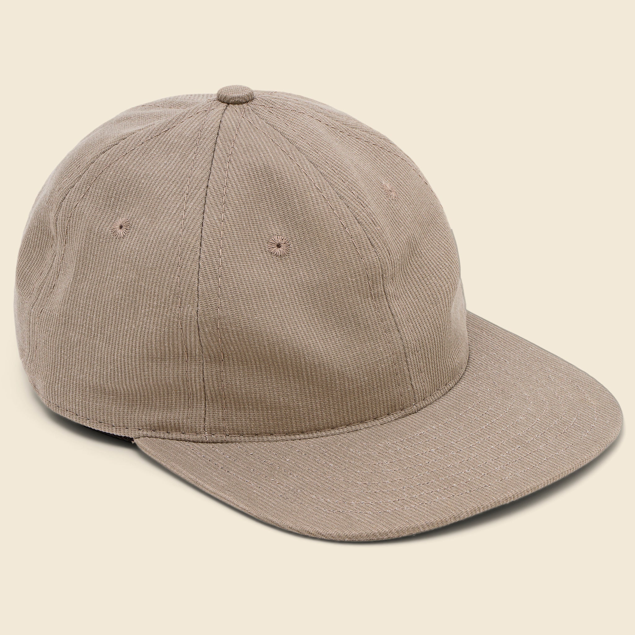 Bedford Cord Cap - Khaki - Save Khaki - STAG Provisions - Accessories - Hats