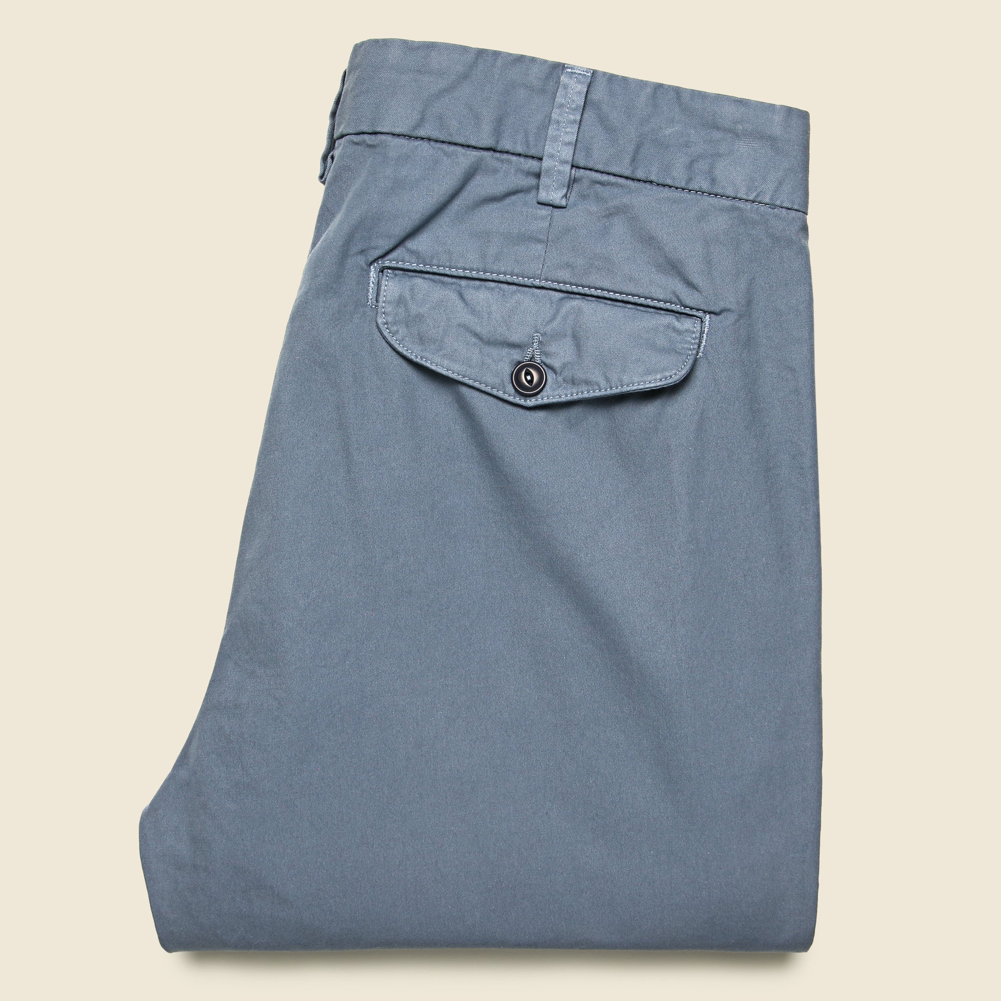Light Twill Trouser - Wave - Save Khaki - STAG Provisions - Pants - Twill