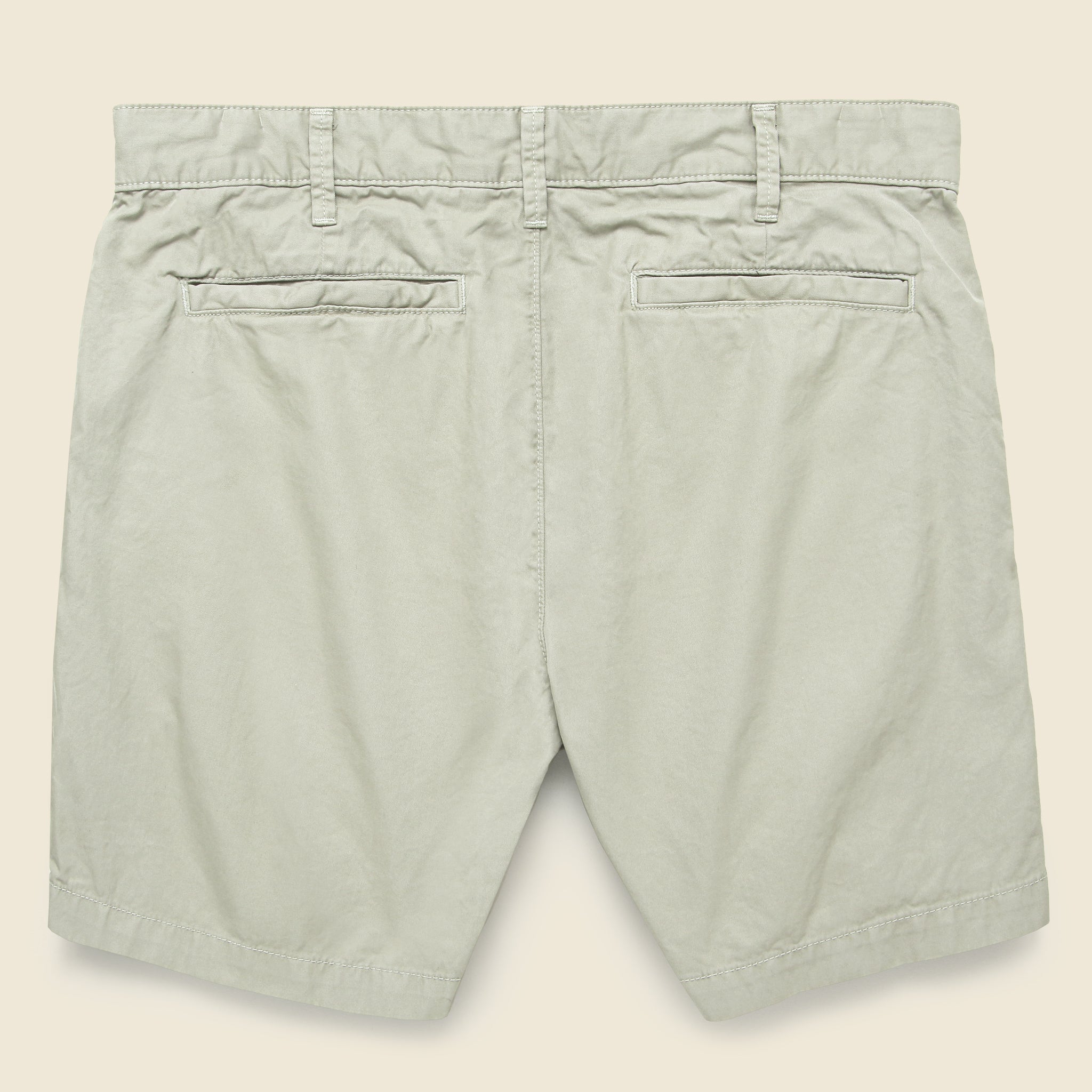 6-inch Twill Bermuda Short - Cement - Save Khaki - STAG Provisions - Shorts - Solid