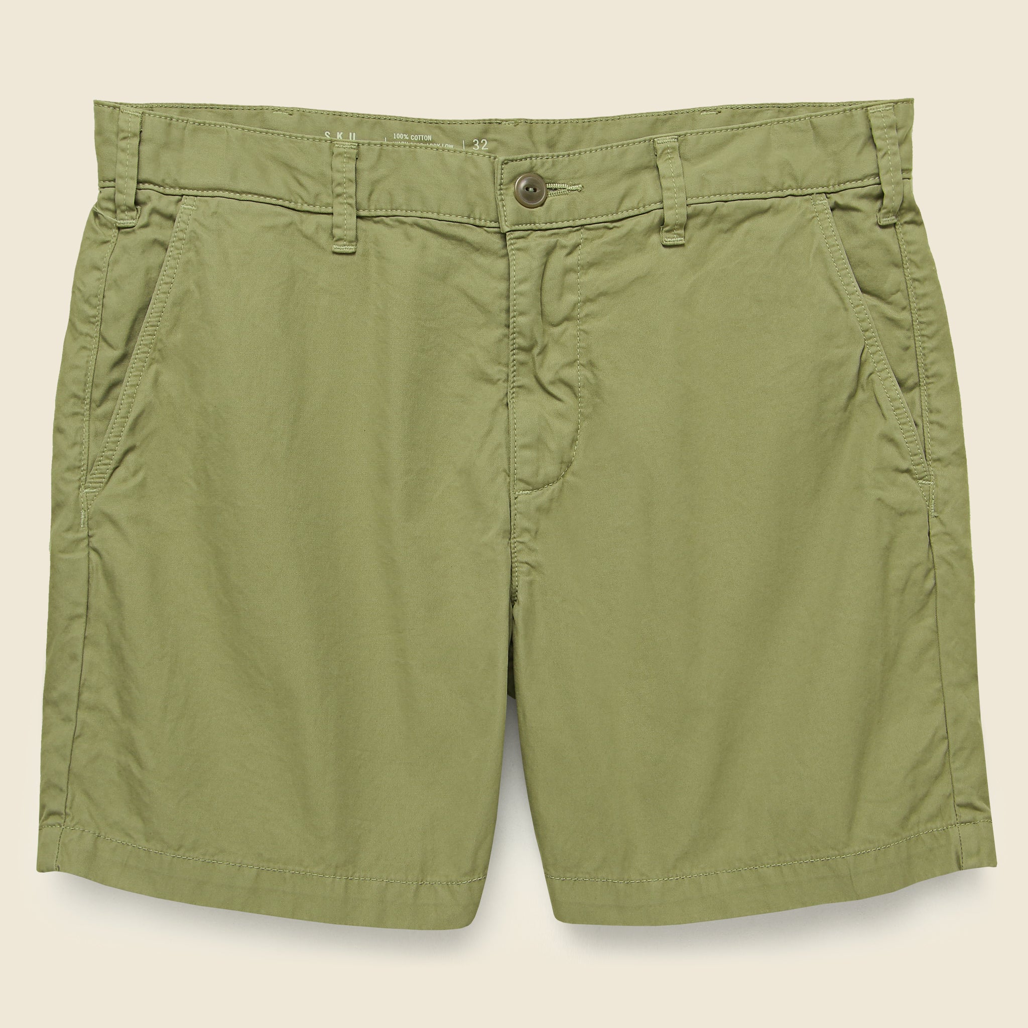 6-inch Bermuda Short - Olive Drab - Save Khaki - STAG Provisions - Shorts - Solid