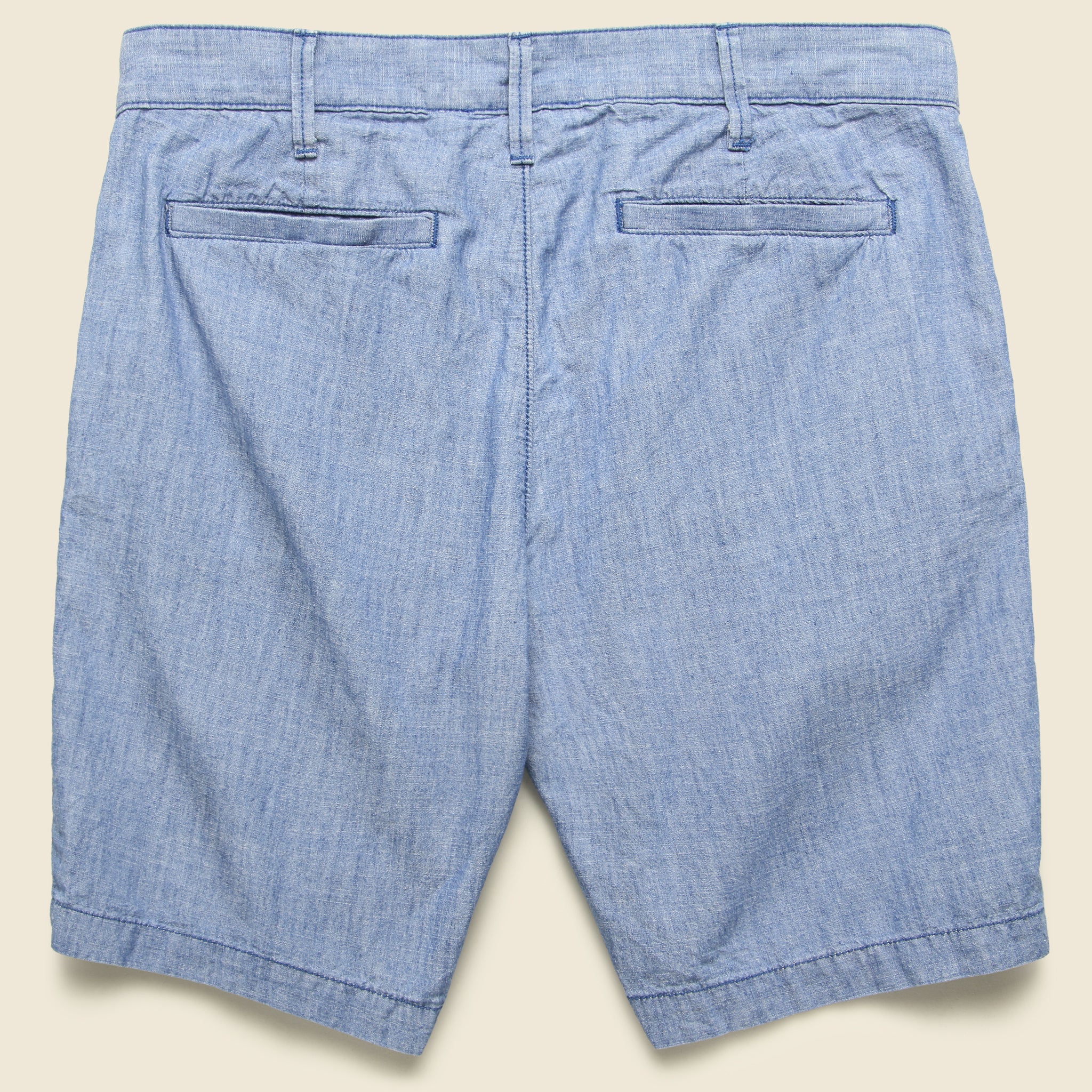 
                          Chambray Bermuda Short - Indigo - Save Khaki - STAG Provisions - Shorts - Solid
                        