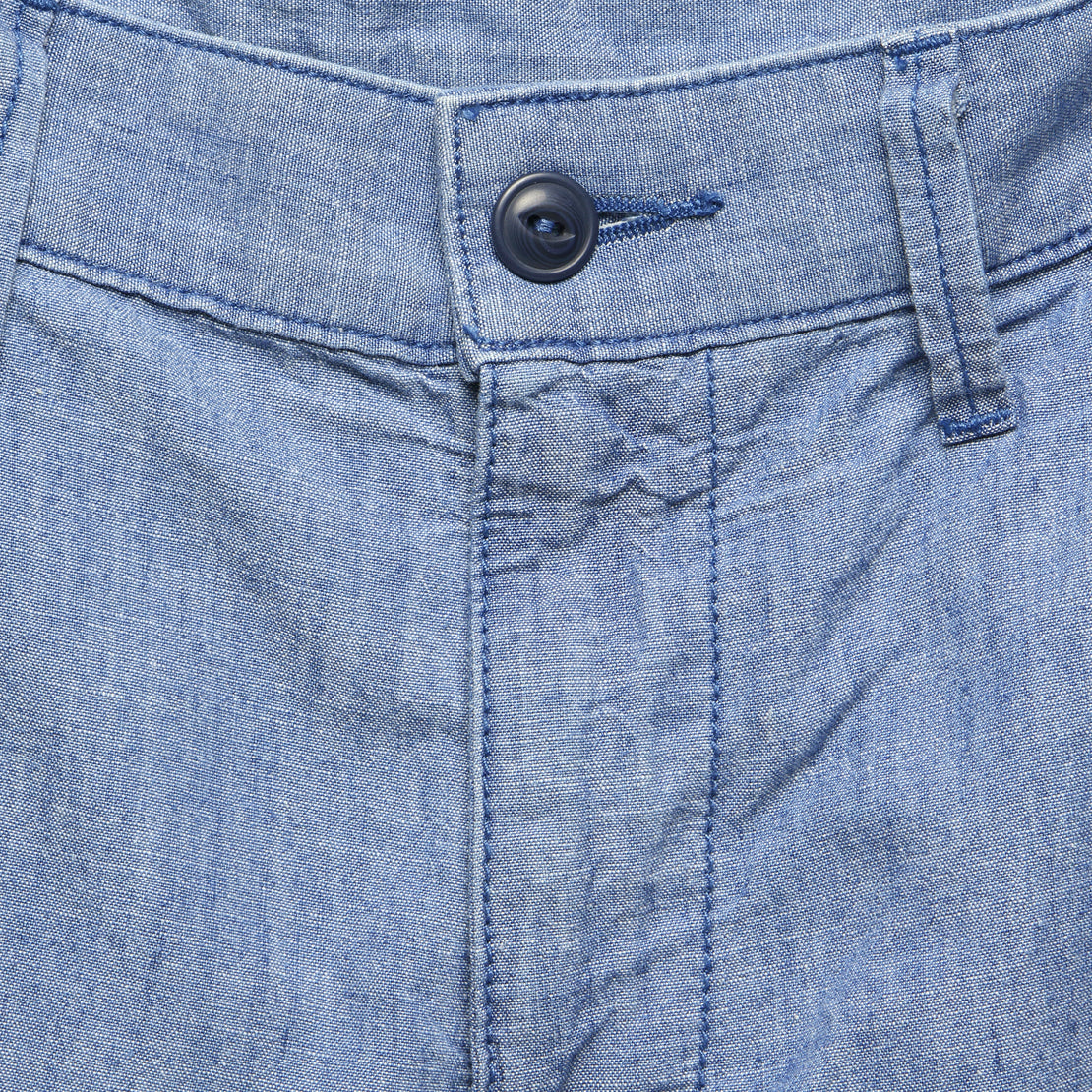 Chambray Bermuda Short - Indigo - Save Khaki - STAG Provisions - Shorts - Solid