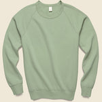 Supima Crew Sweatshirt - Willow - Save Khaki - STAG Provisions - Tops - Fleece / Sweatshirt