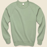 Supima Crew Sweatshirt - Willow - Save Khaki - STAG Provisions - Tops - Fleece / Sweatshirt