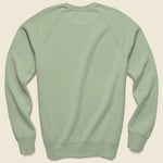Supima Crew Sweatshirt - Willow - Save Khaki - STAG Provisions - Tops - Fleece / Sweatshirt