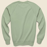 Supima Crew Sweatshirt - Willow - Save Khaki - STAG Provisions - Tops - Fleece / Sweatshirt