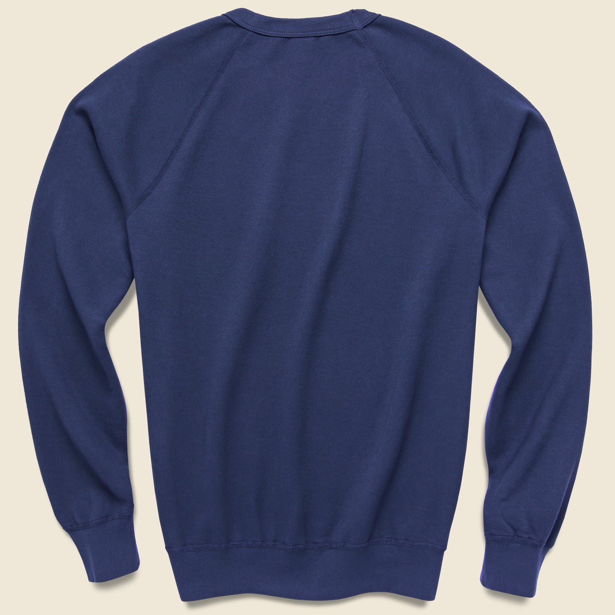 Supima Crew Sweatshirt - Indigo - Save Khaki - STAG Provisions - Tops - Fleece / Sweatshirt