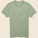Supima Henley - Willow - Save Khaki - STAG Provisions - Tops - S/S Knit