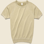 Supima Beach Crew Sweatshirt - Honey - Save Khaki - STAG Provisions - Tops - Fleece / Sweatshirt