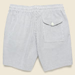 Seersucker Easy Short - Black - Save Khaki - STAG Provisions - Shorts - Lounge