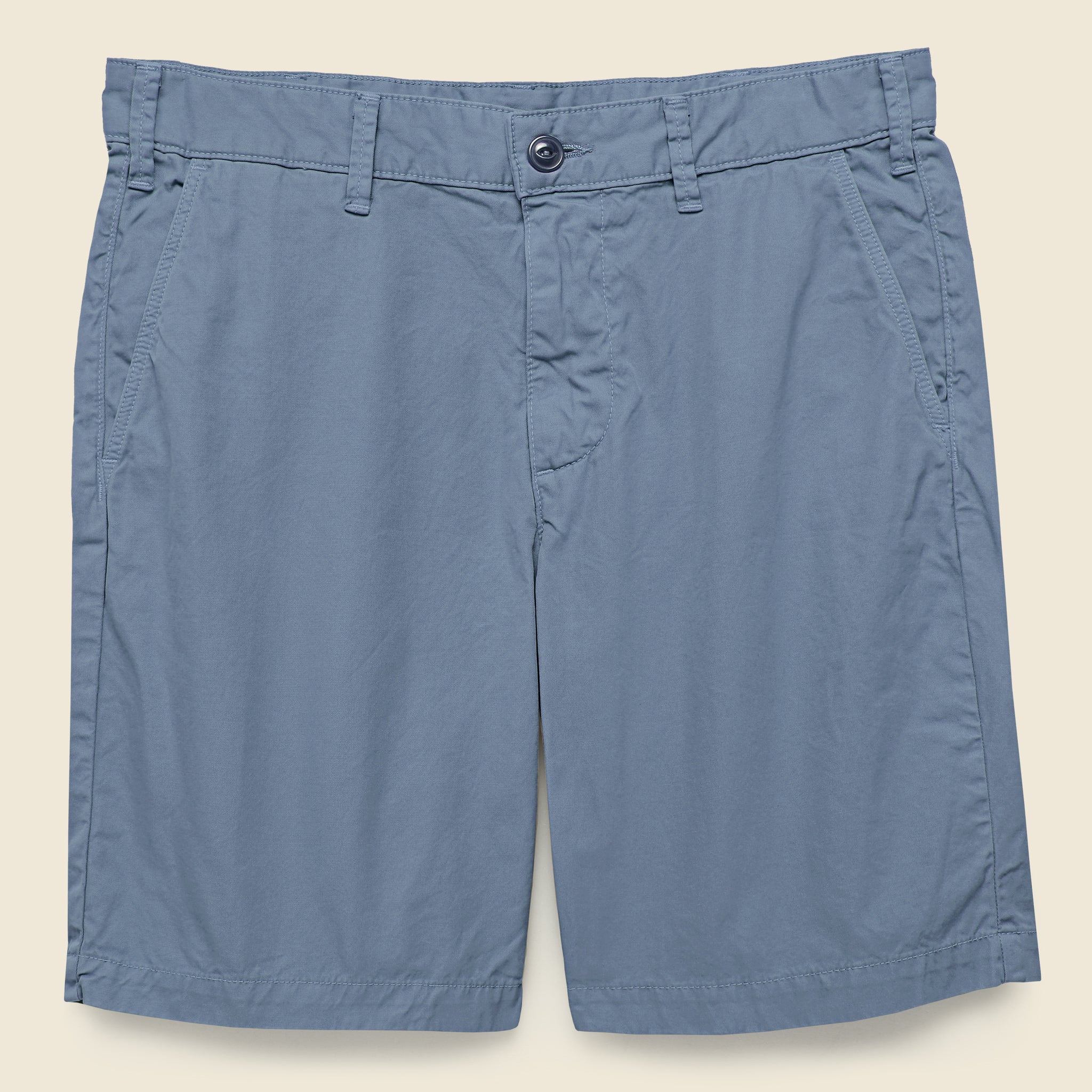 8-inch Twill Bermuda Short - Wave - Save Khaki - STAG Provisions - Shorts - Solid