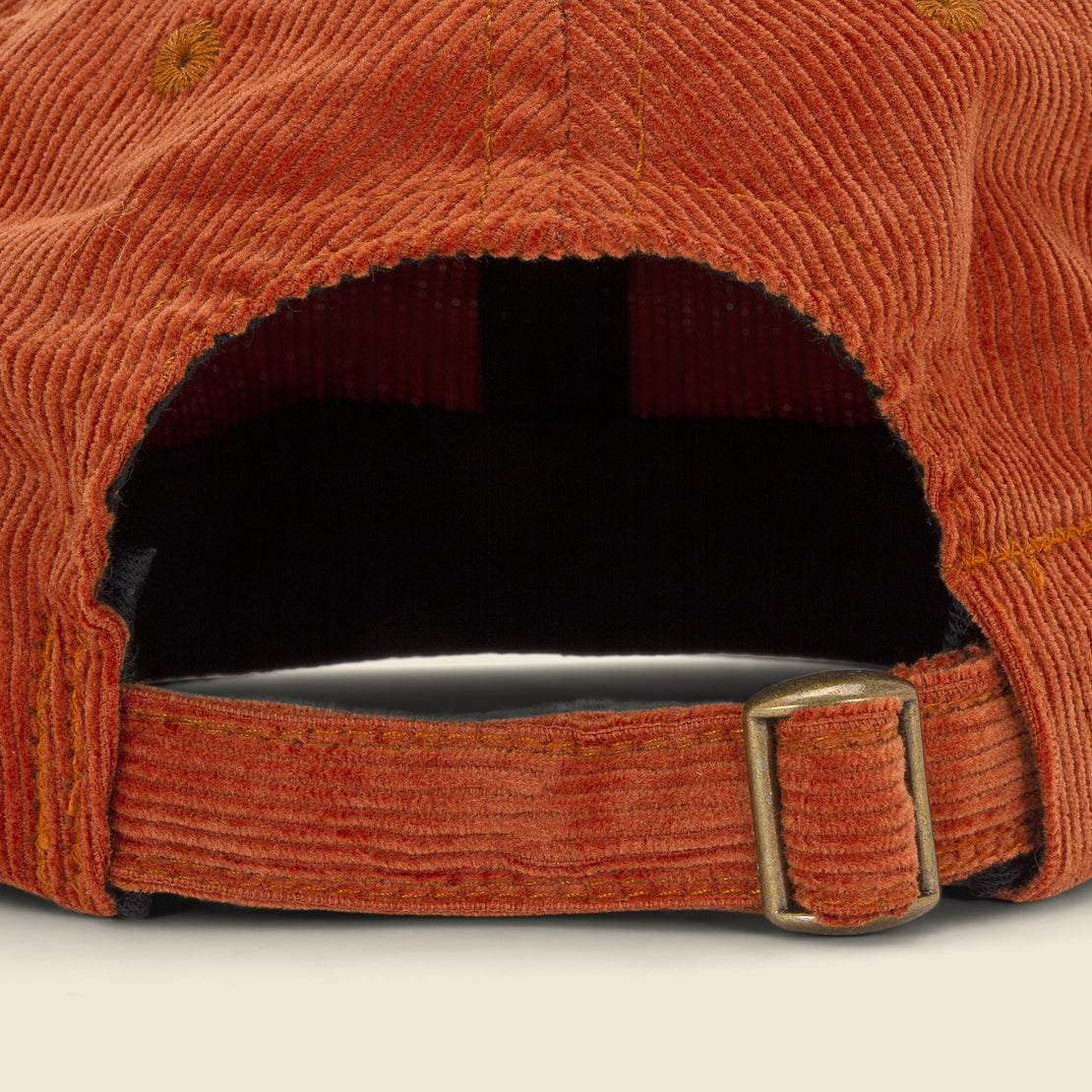Corduroy Baseball Cap - Rust - Save Khaki - STAG Provisions - Accessories - Hats