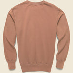 Supima Crew Sweatshirt - Clay - Save Khaki - STAG Provisions - Tops - Fleece / Sweatshirt