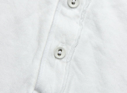 Pointelle Henley - White - Save Khaki - STAG Provisions - Tops - L/S Knit