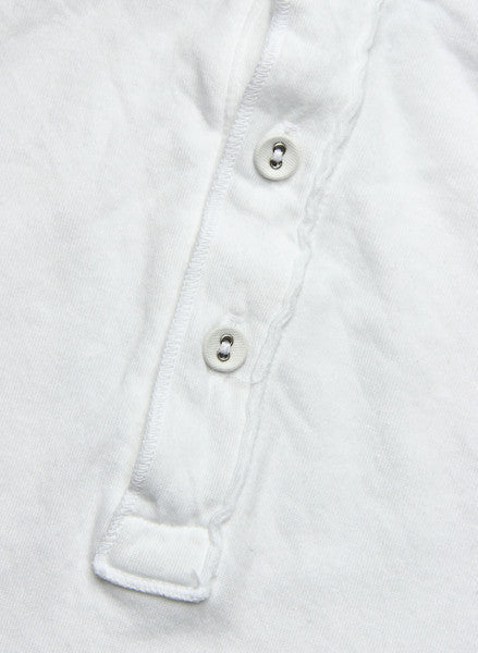 Pointelle Henley - White