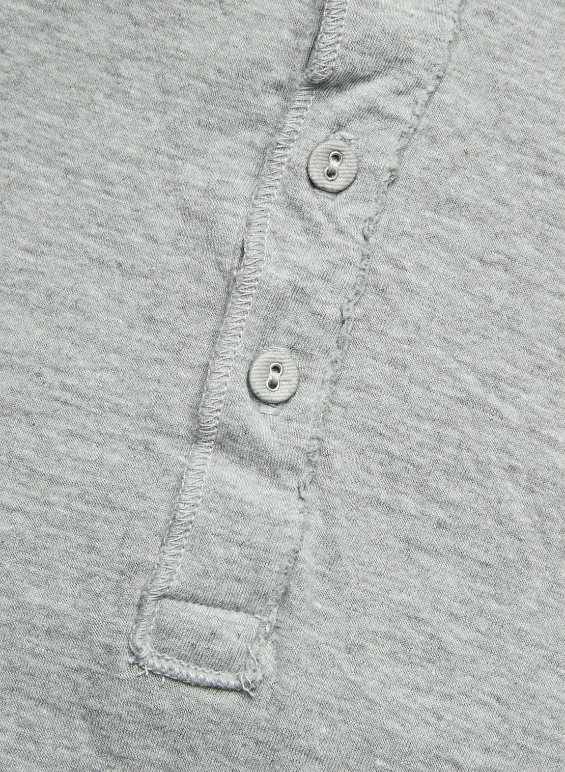 Pointelle Henley - Silver Heather - Save Khaki - STAG Provisions - Tops - L/S Knit