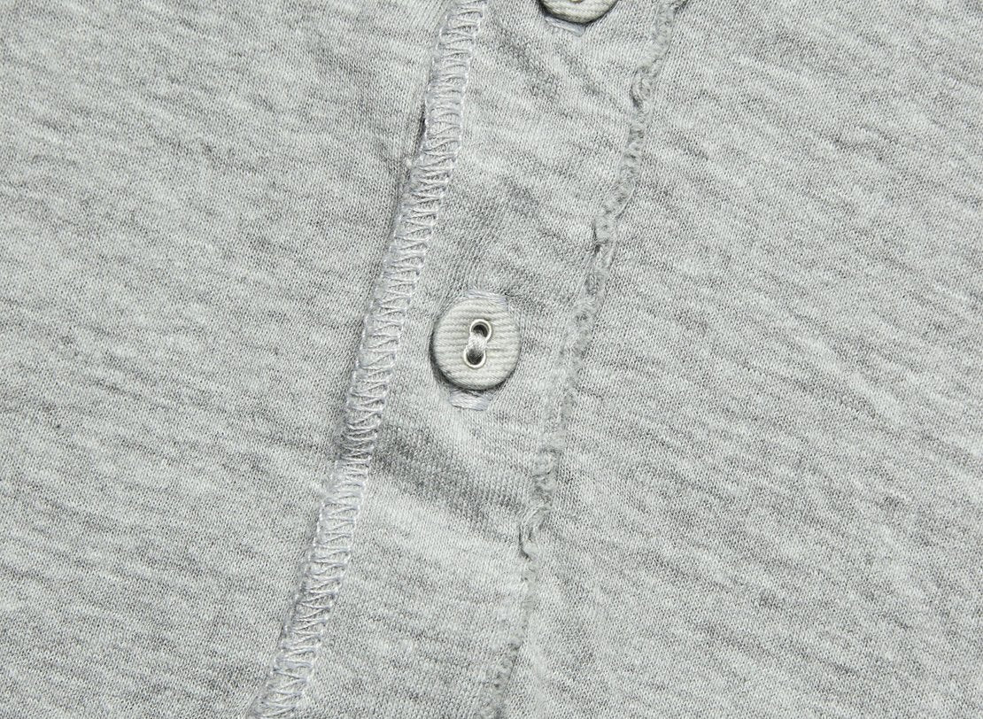 Pointelle Henley - Heather Grey - Save Khaki - STAG Provisions - Tops - L/S Knit