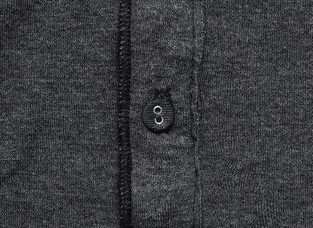 Pointelle Henley - Black - Save Khaki - STAG Provisions - Tops - L/S Knit