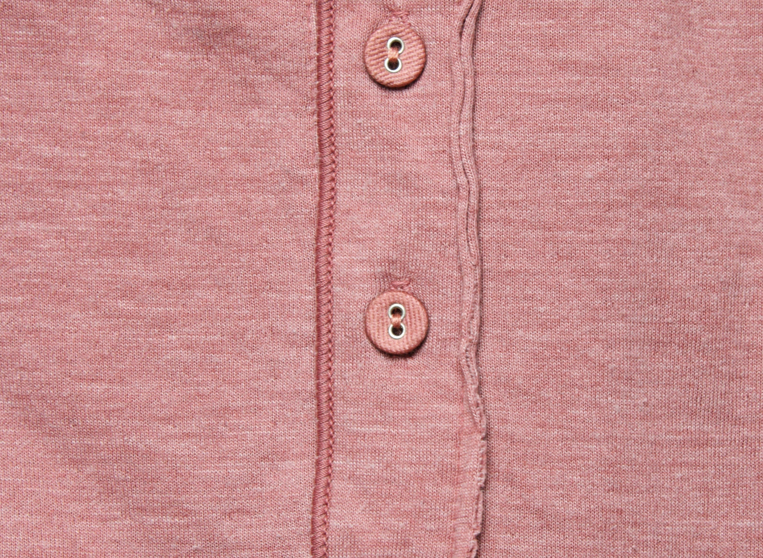 Pointelle Henley - Brick - Save Khaki - STAG Provisions - Tops - L/S Knit