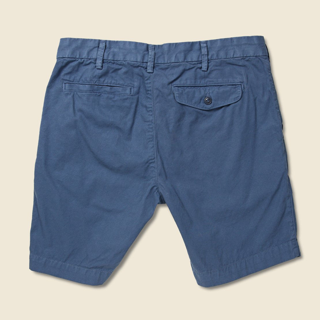 Twill Bermuda Short - Blue - Save Khaki - STAG Provisions - Shorts - Solid