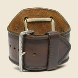 Double Thunderbird Motif Ketoh - Leather/Sterling/Turquoise - Smith Bros. Trading Co. - STAG Provisions - One & Done - Accessories & Jewelry