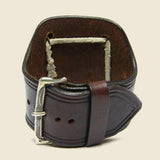 Rope Frame & Leaf Stamped Ketoh - Leather/Sterling/Turquoise - Smith Bros. Trading Co. - STAG Provisions - One & Done - Accessories & Jewelry