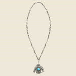 Thunderbird Pendant Necklace - Sterling/Turquoise - Smith Bros. Trading Co. - STAG Provisions - One & Done - Accessories & Jewelry