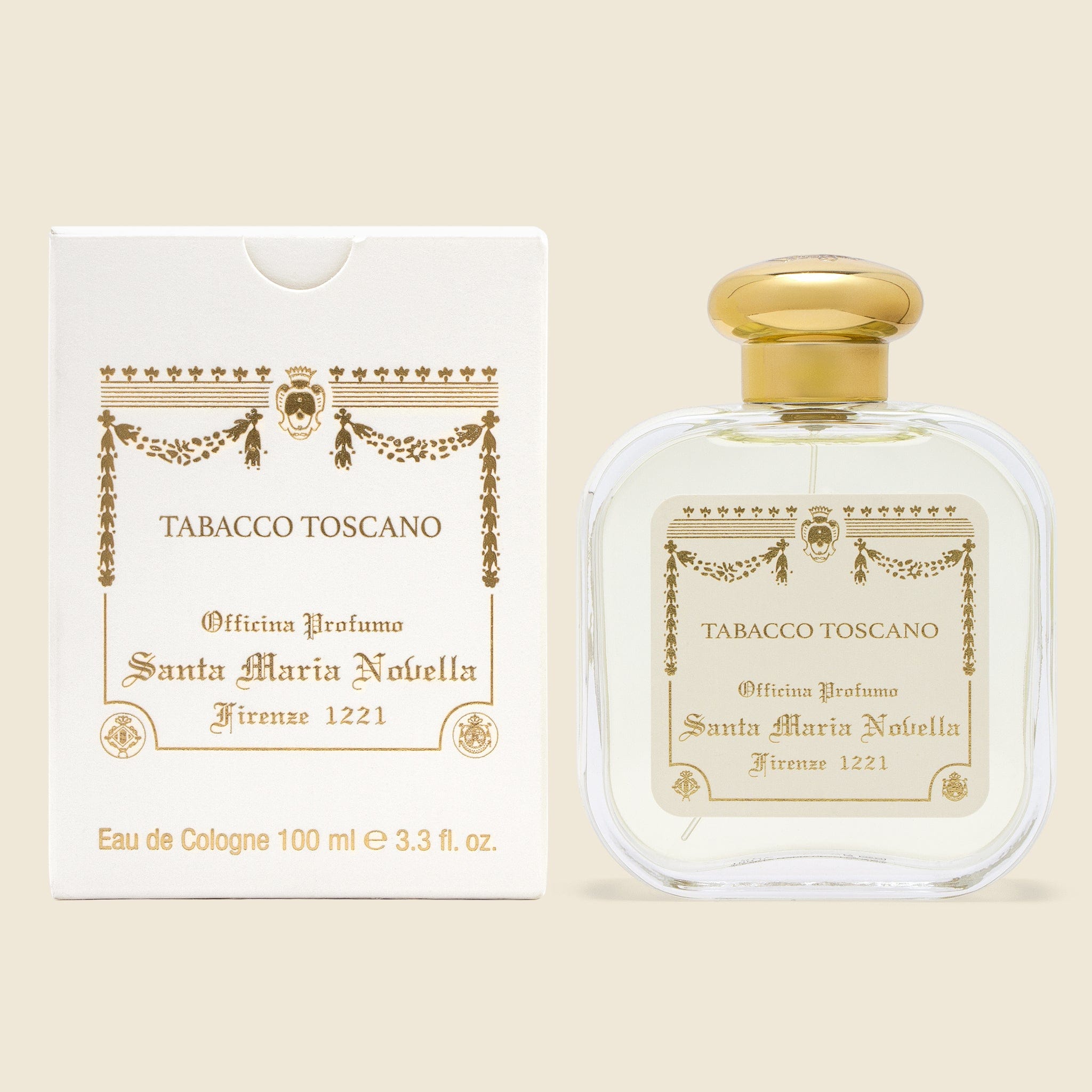 Tabacco Toscano Eau de Cologne - 100ml - Santa Maria Novella - STAG Provisions - Home - Chemist - Cologne