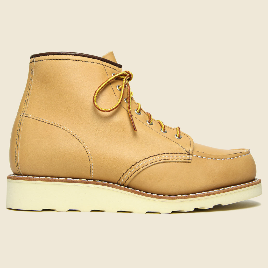 Red Wing 6" Moc Toe No. 3374 - Beige Pampas