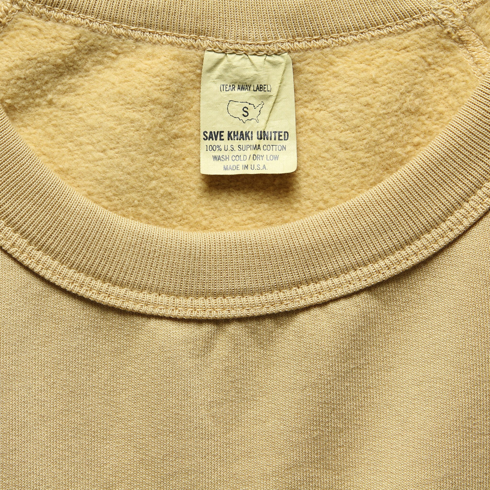 
                          Fleece Crew Sweatshirt - Rye - Save Khaki - STAG Provisions - W - Tops - L/S Fleece
                        