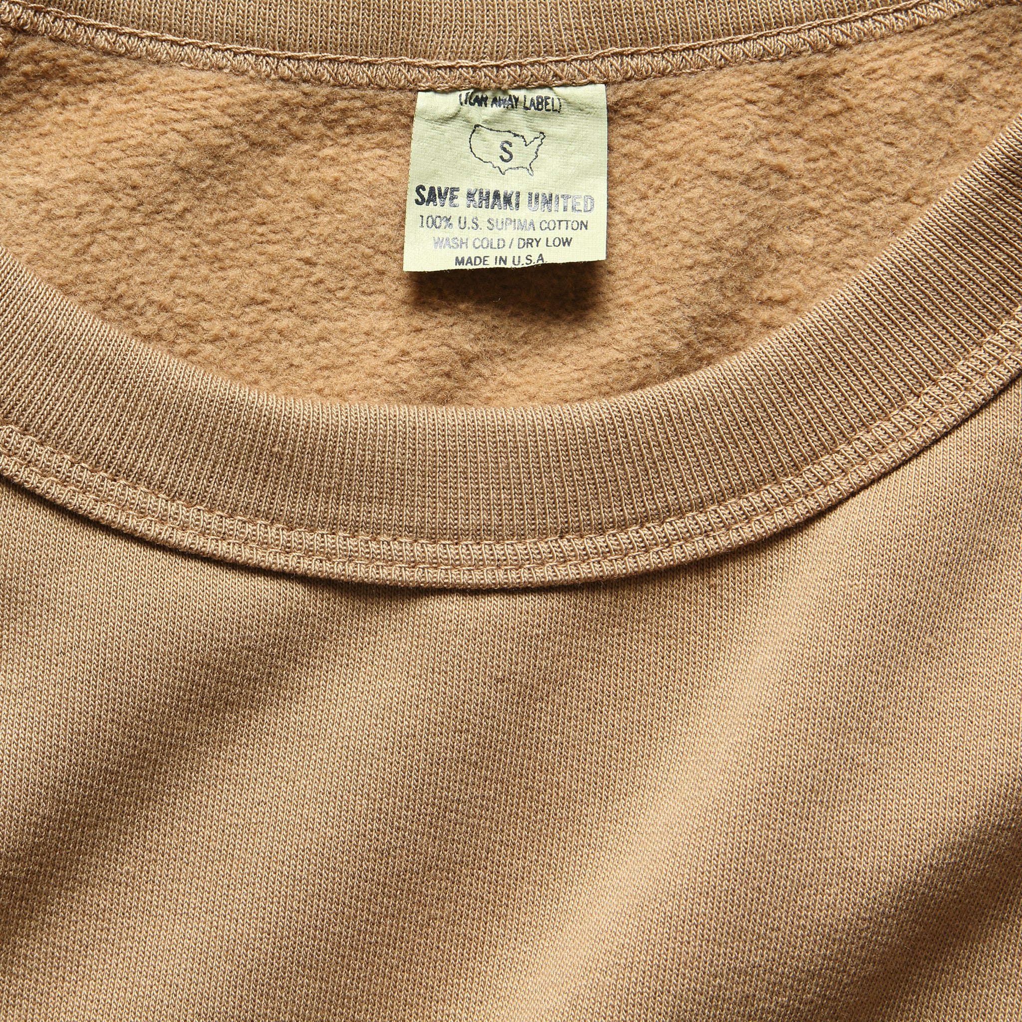 
                          Fleece Crew Sweatshirt - Squash - Save Khaki - STAG Provisions - W - Tops - L/S Fleece
                        