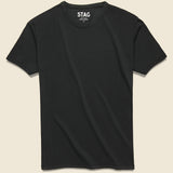 STAG Tee - Black - STAG - STAG Provisions - Tops - S/S Tee