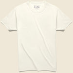 STAG Tee - White - STAG - STAG Provisions - Tops - S/S Tee