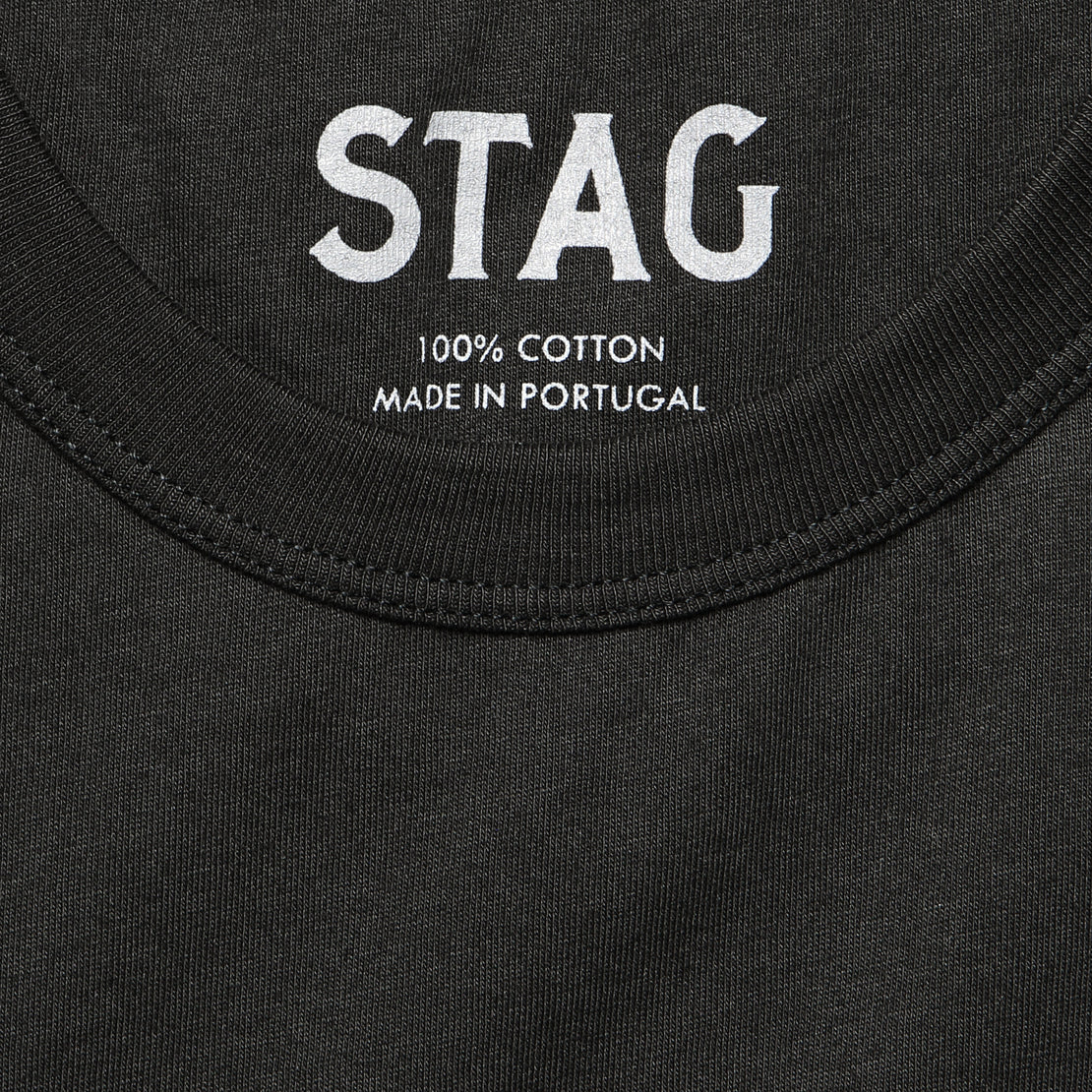 STAG Tee - Black - STAG - STAG Provisions - Tops - S/S Tee