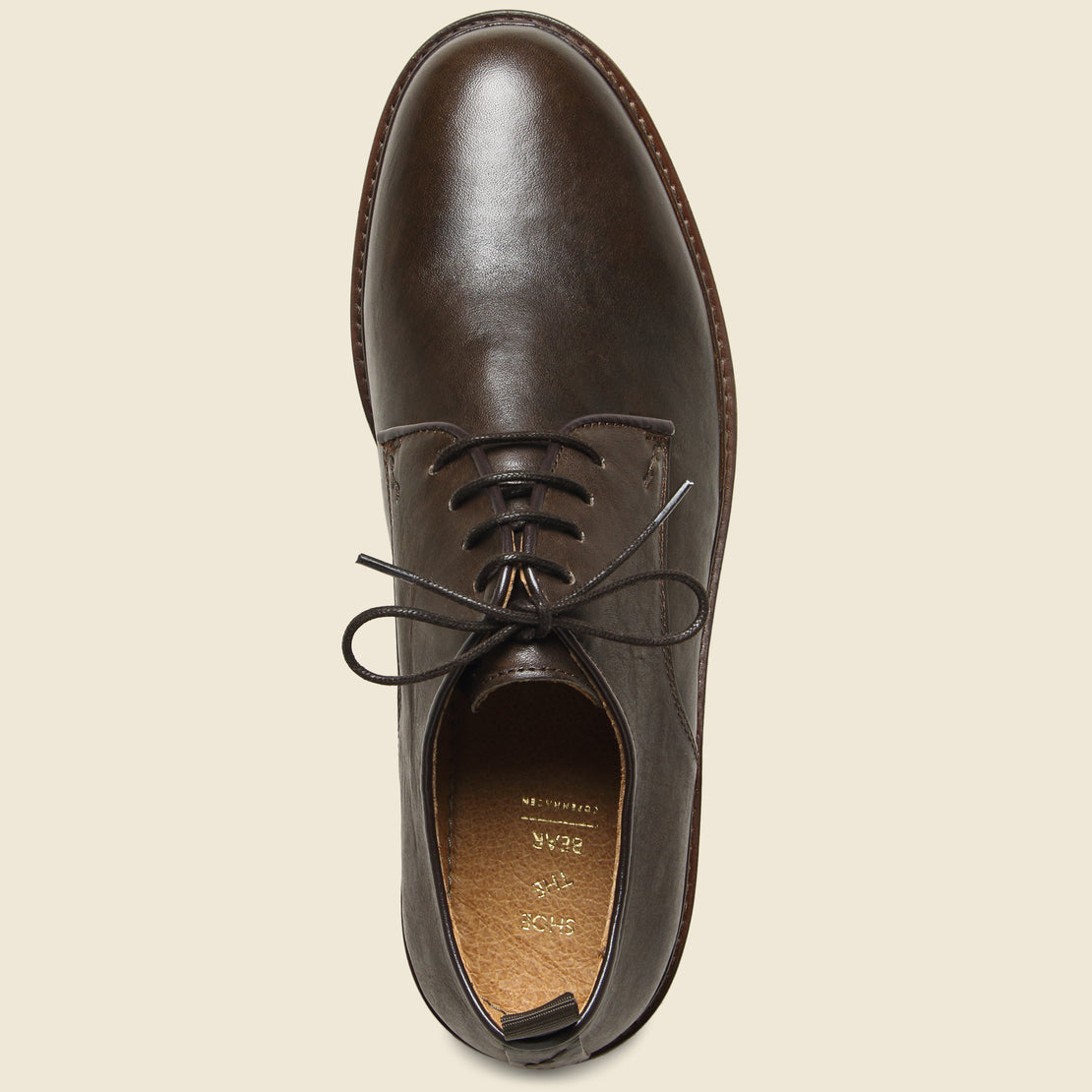 Nate Leather Oxford - Light Brown