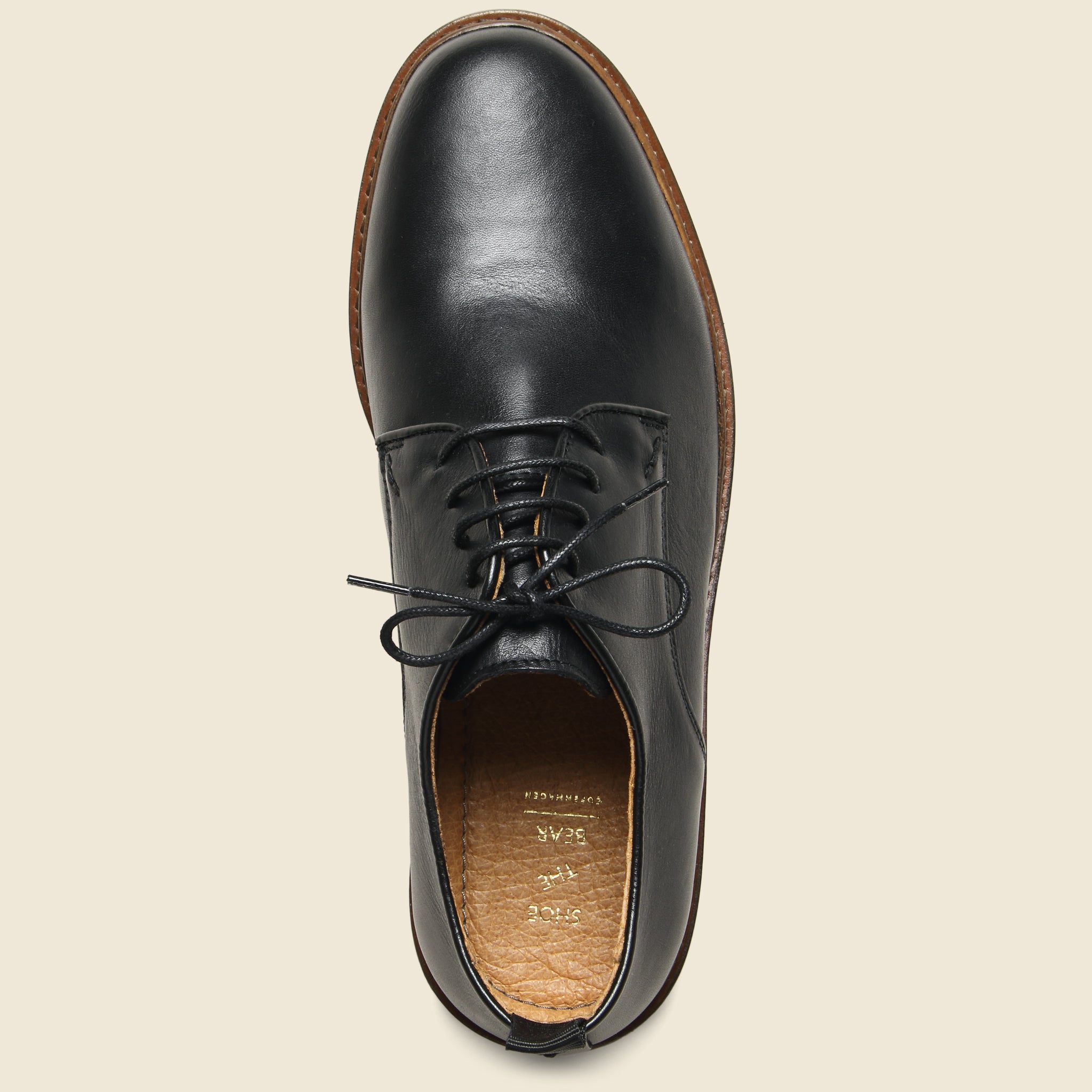 
                          Nate Leather Oxford - Black - Shoe the Bear - STAG Provisions - Shoes - Oxfords
                        