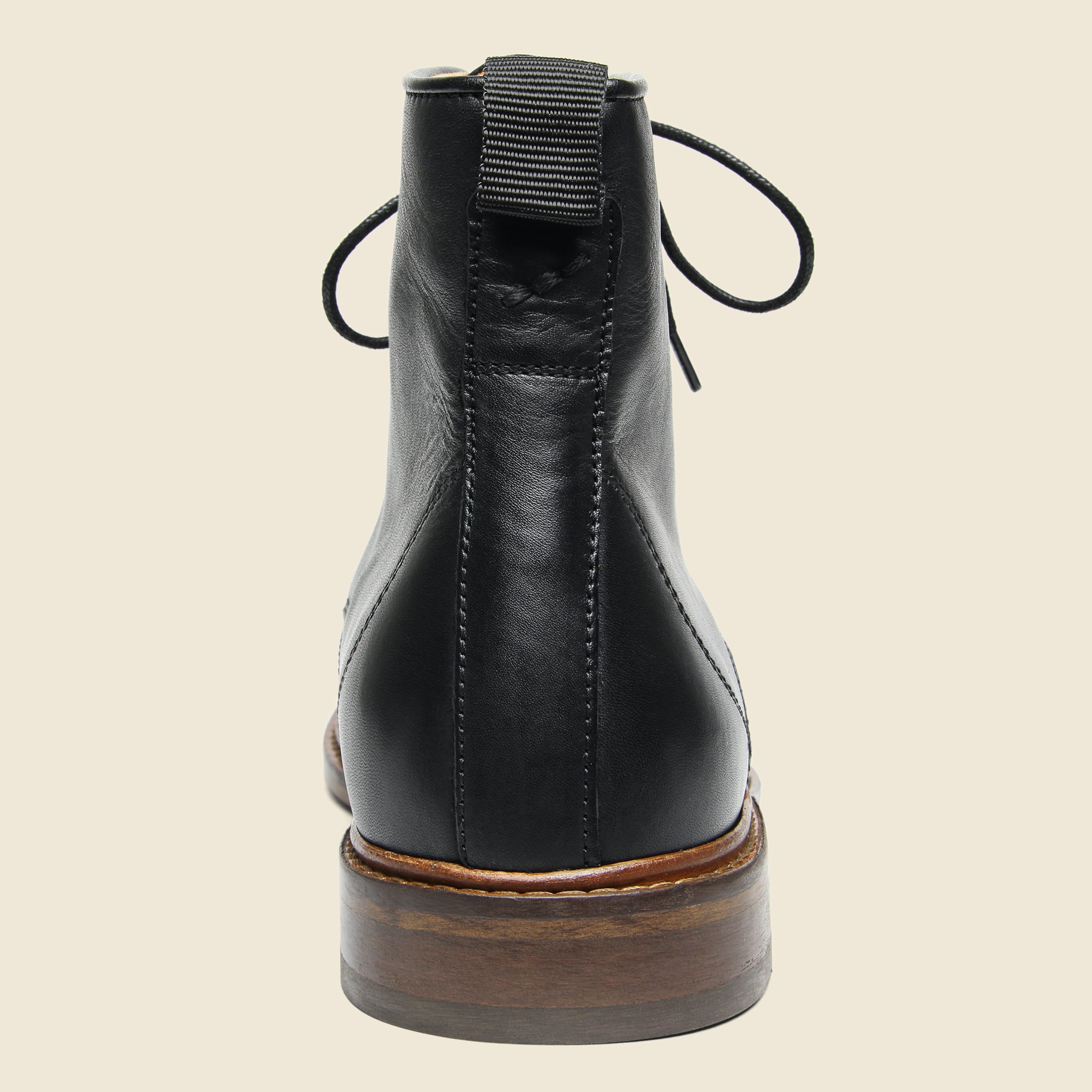 
                          Ned Leather Lace-Up Boot - Black - Shoe the Bear - STAG Provisions - Shoes - Boots / Chukkas
                        