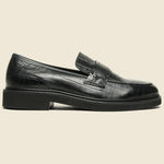 Farley Croc Loafer - Black - Shoe the Bear - STAG Provisions - Shoes - Oxfords