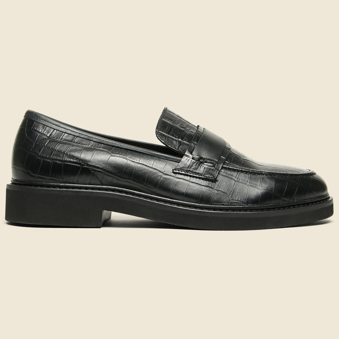 Shoe the Bear Farley Croc Loafer - Black