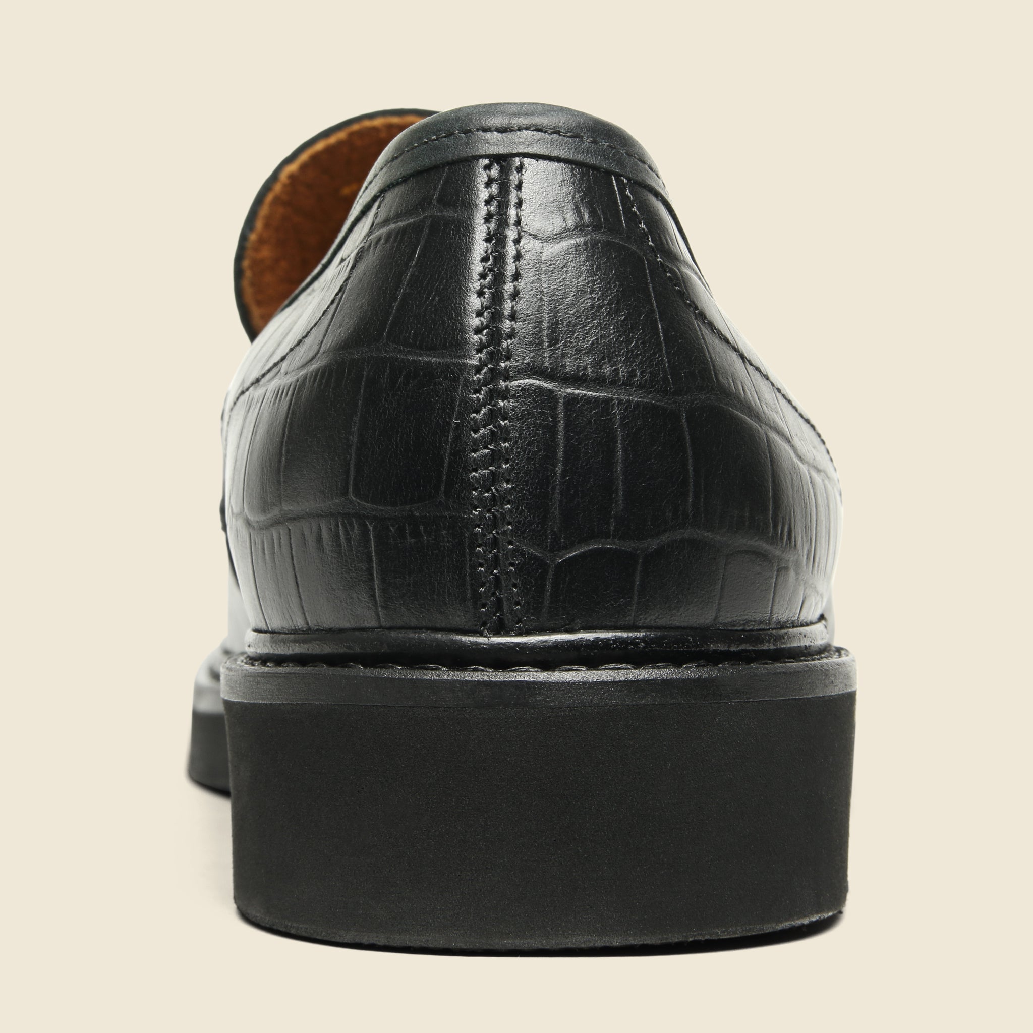 
                          Farley Croc Loafer - Black - Shoe the Bear - STAG Provisions - Shoes - Oxfords
                        