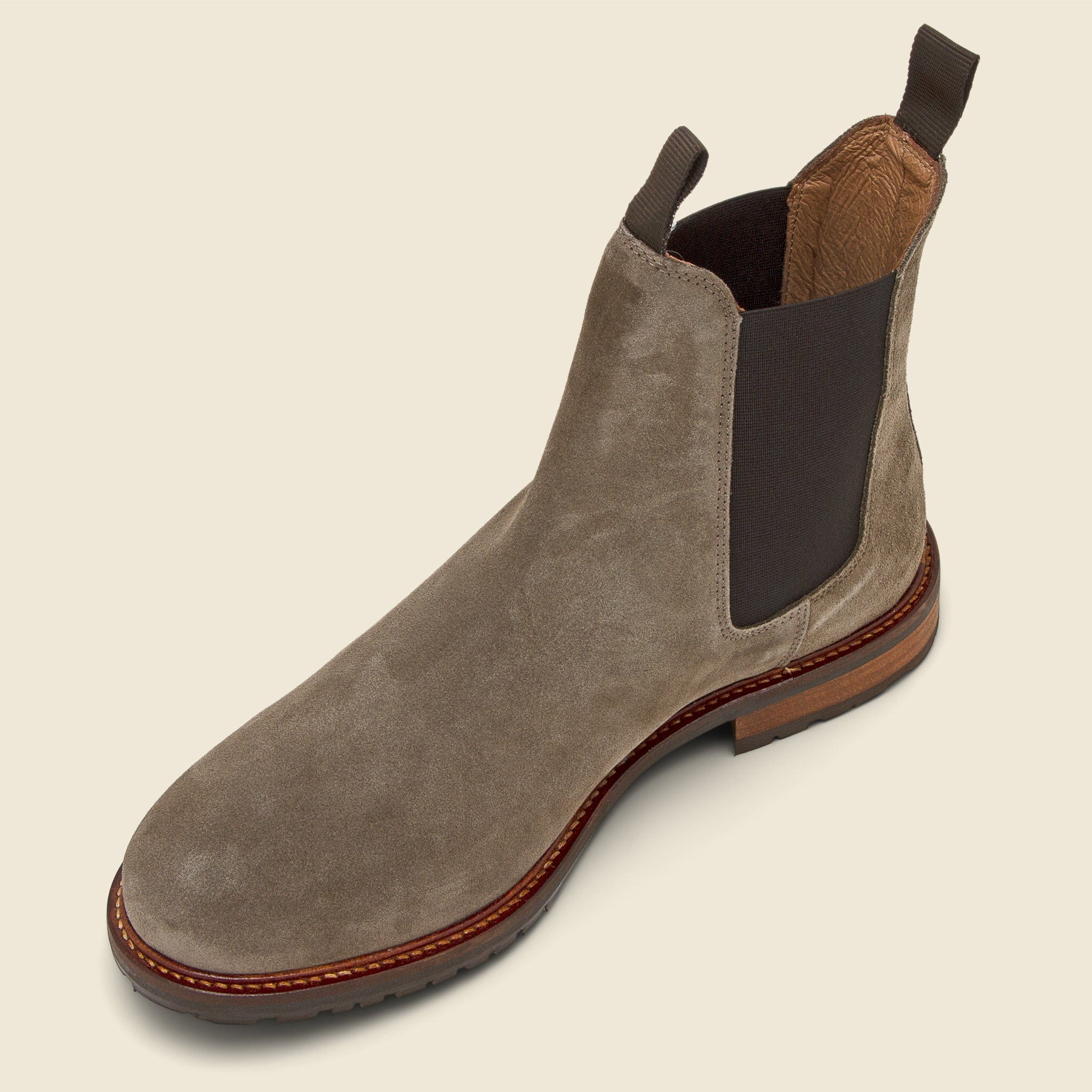 
                          York Suede Chelsea Boot - Khaki - Shoe the Bear - STAG Provisions - Shoes - Boots / Chukkas
                        