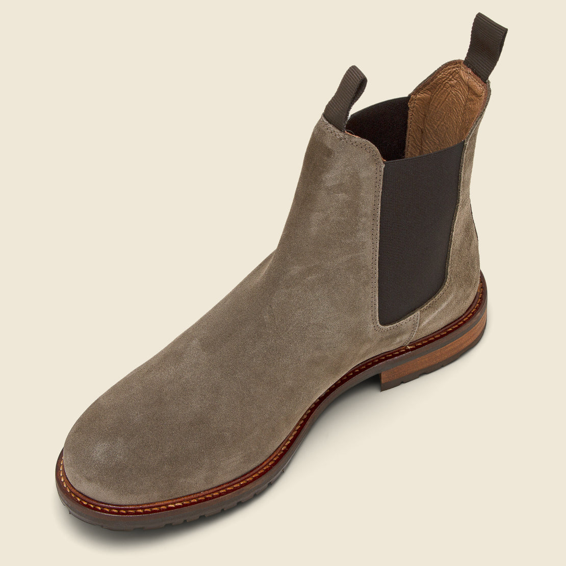 York Suede Chelsea Boot - Khaki - Shoe the Bear - STAG Provisions - Shoes - Boots / Chukkas